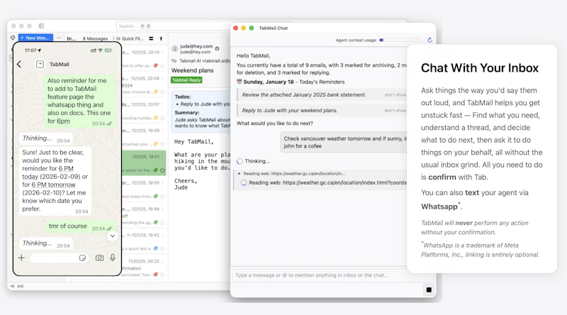 TabMail screenshot 3