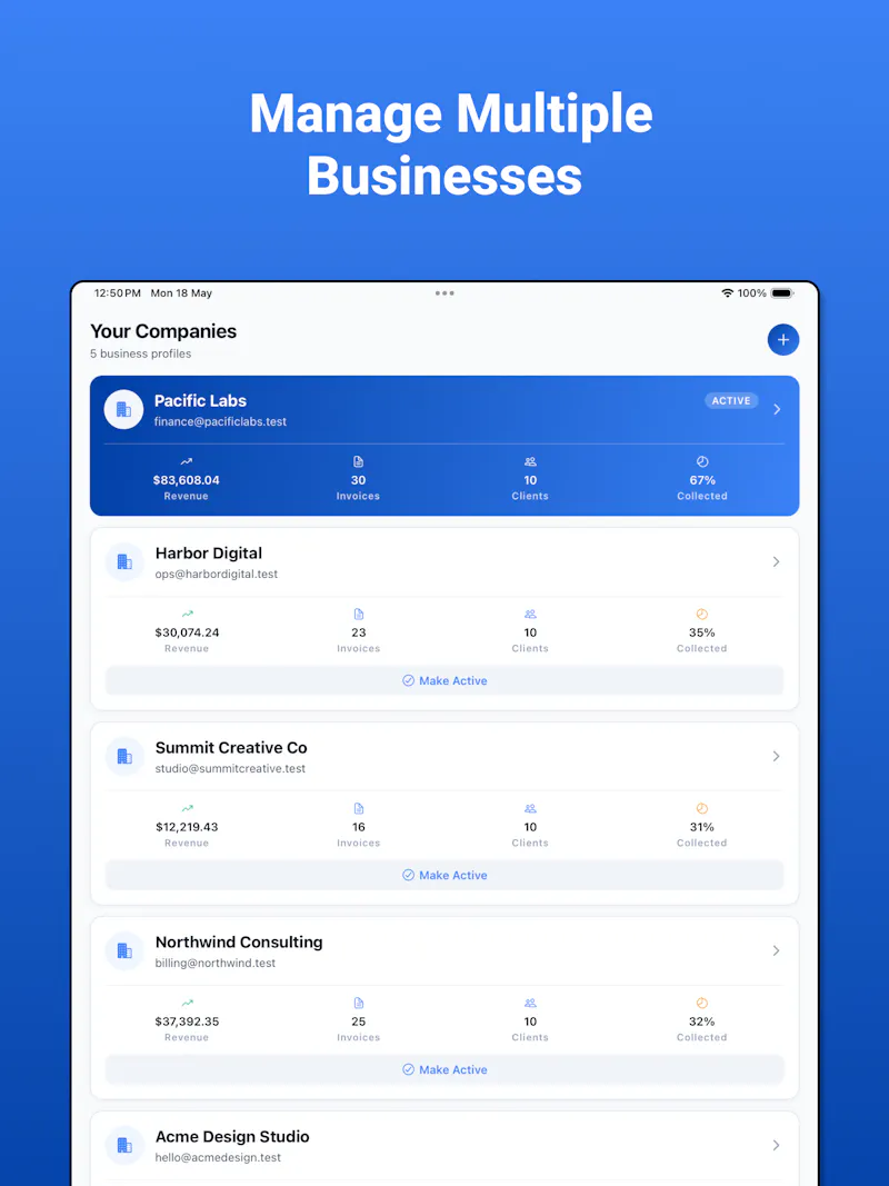 CrispInvoice screenshot 4