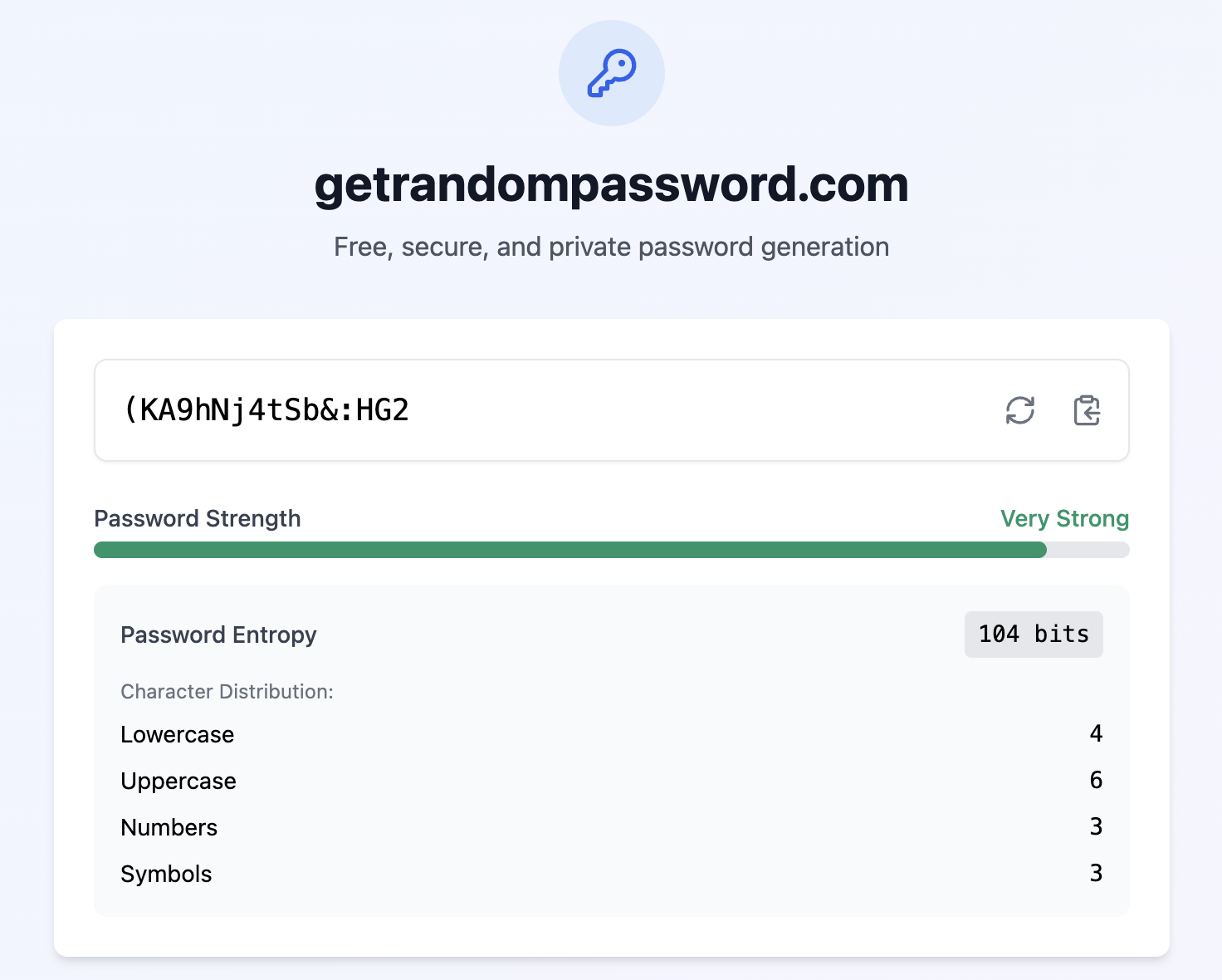 무료 비밀번호 생성기 - 강력하고 안전한 |getrandompassword.com 미디어 1