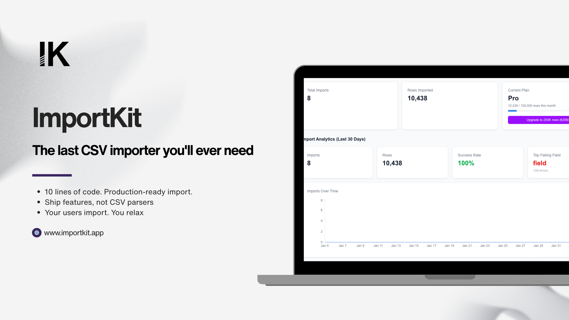 ImportKit - Screenshot 2 showing product features and functionality