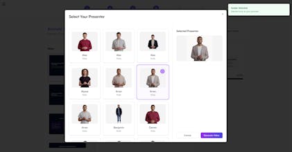 Powerpoint to Video AI gallery image