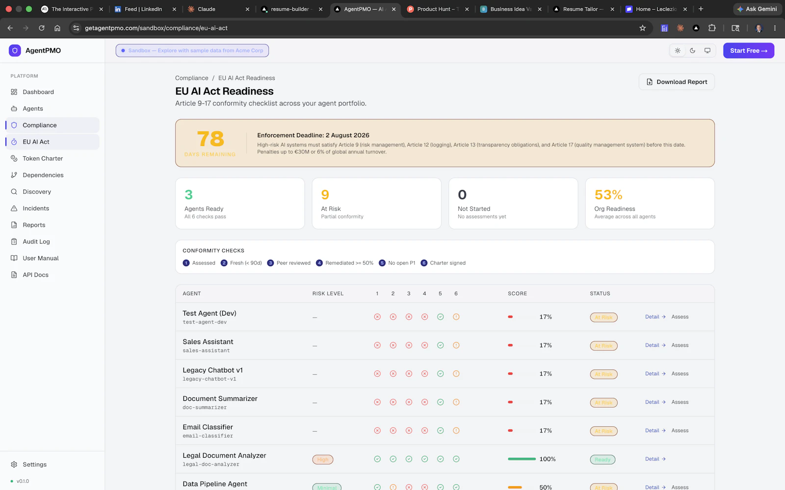 AgentPMO screenshot 3