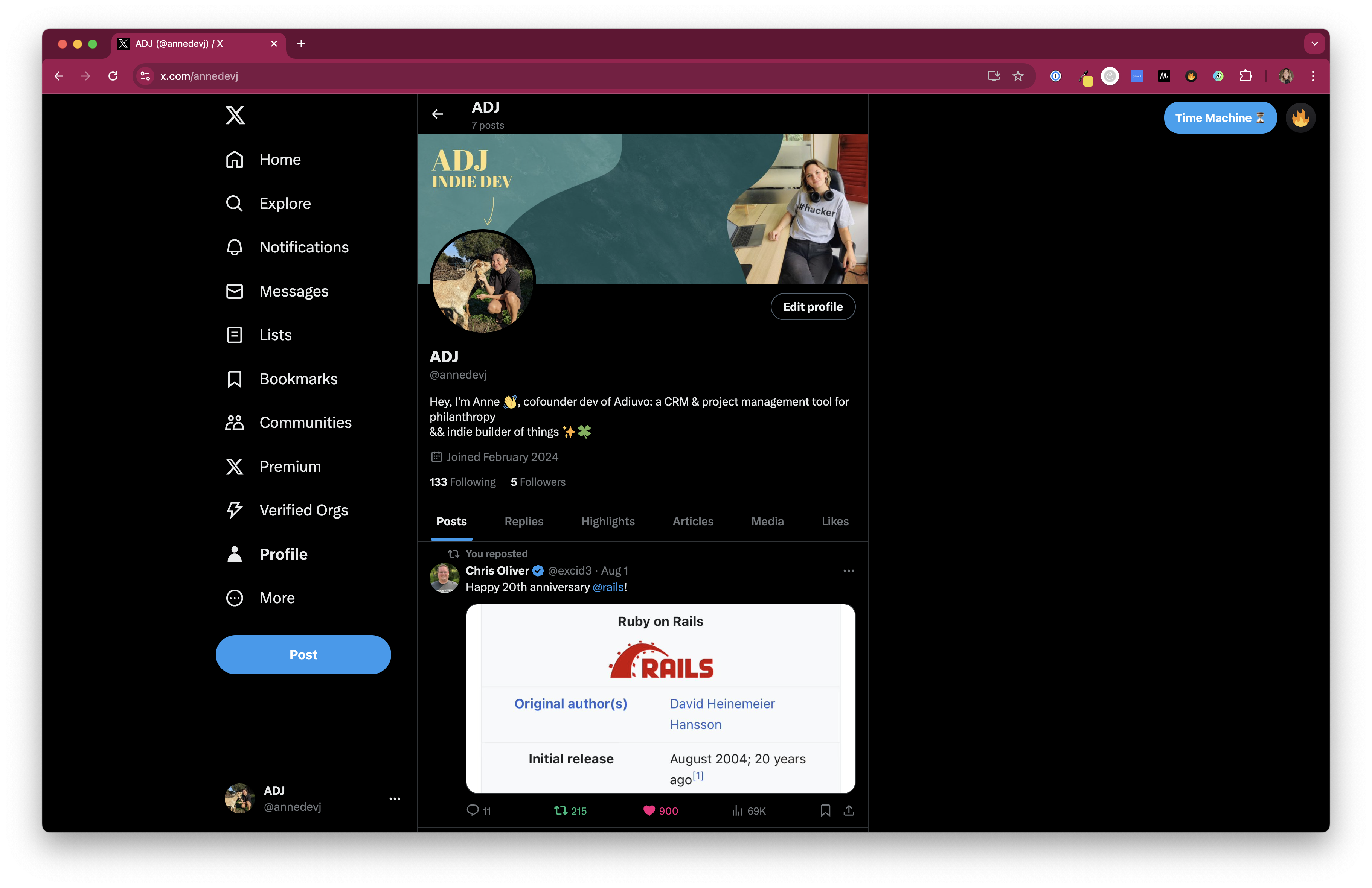 Zeitmaschine x media 2