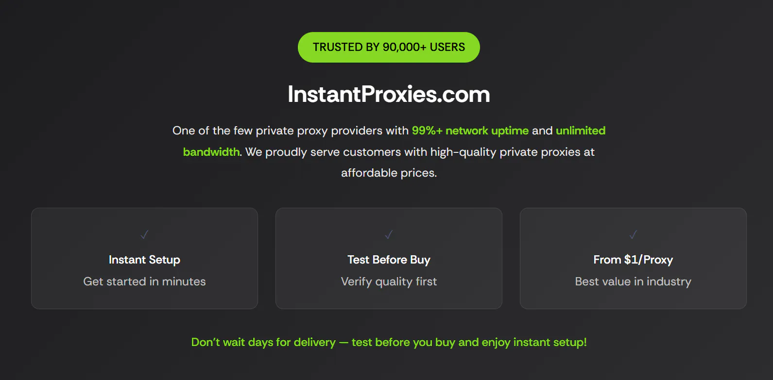 InstantProxies gallery image