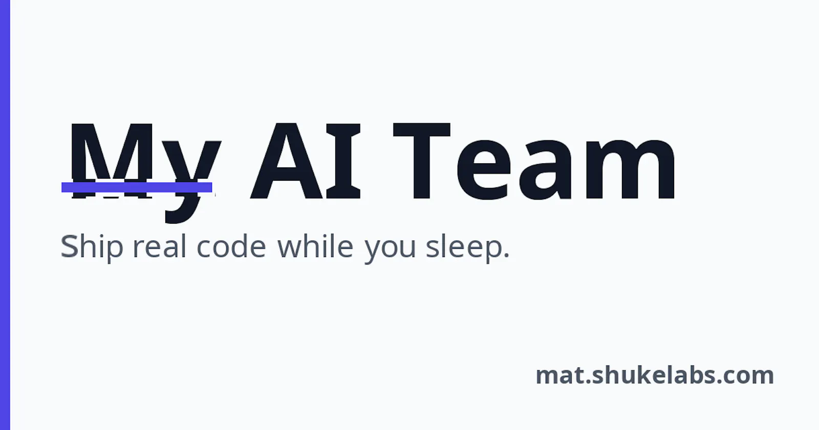 my-ai-team screenshot 1