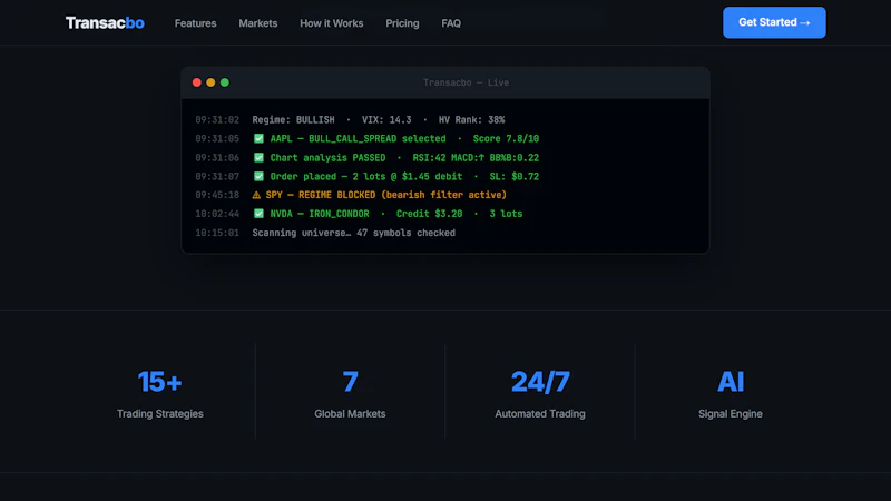 Transacbo screenshot 2
