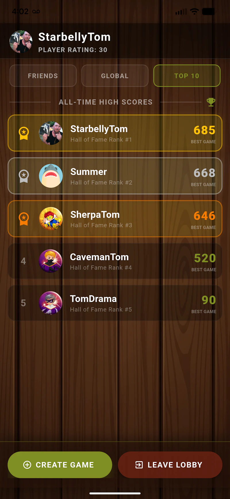 Game of Fives screenshot 4