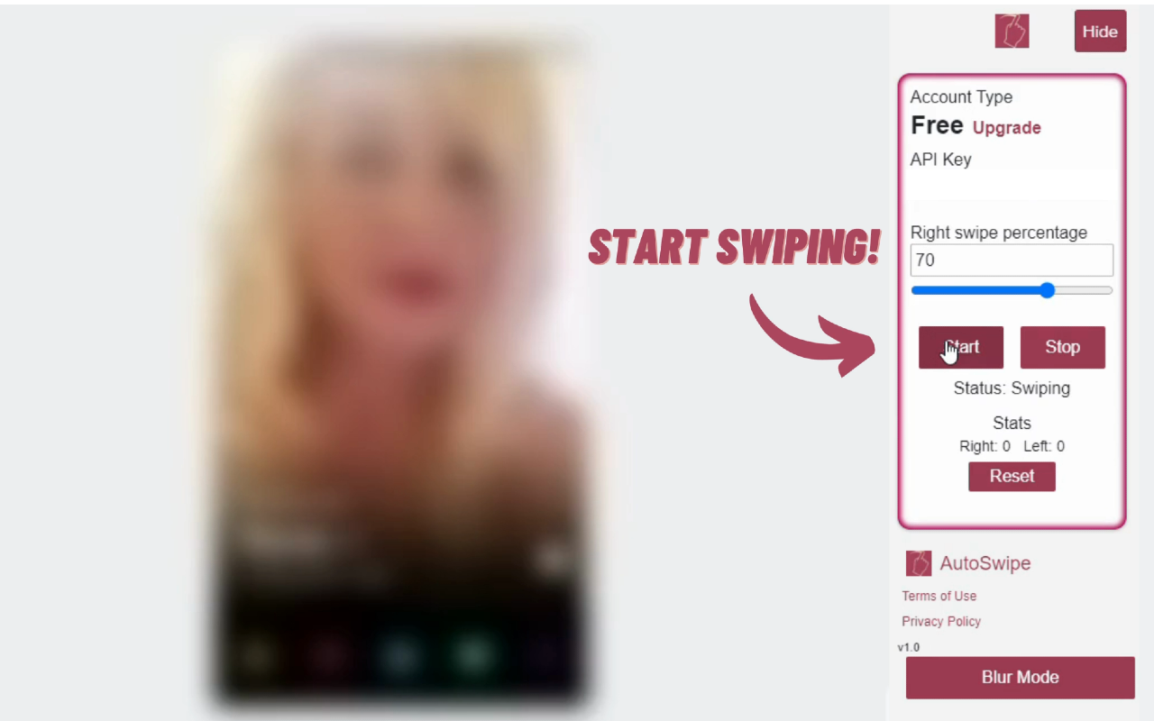 Mídia 2 de Deslizar automaticamente - Deslizar automaticamente no Tinder para aumentar as partidas