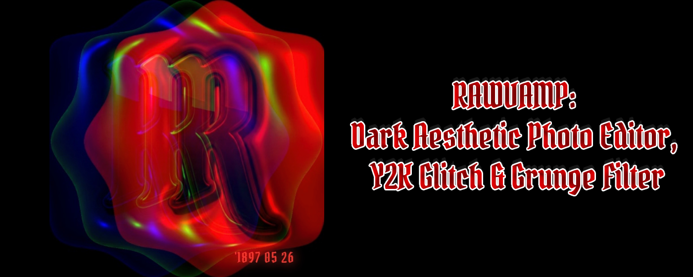 Dark Aesthetic Photo Editor & Y2K Filter gallery image