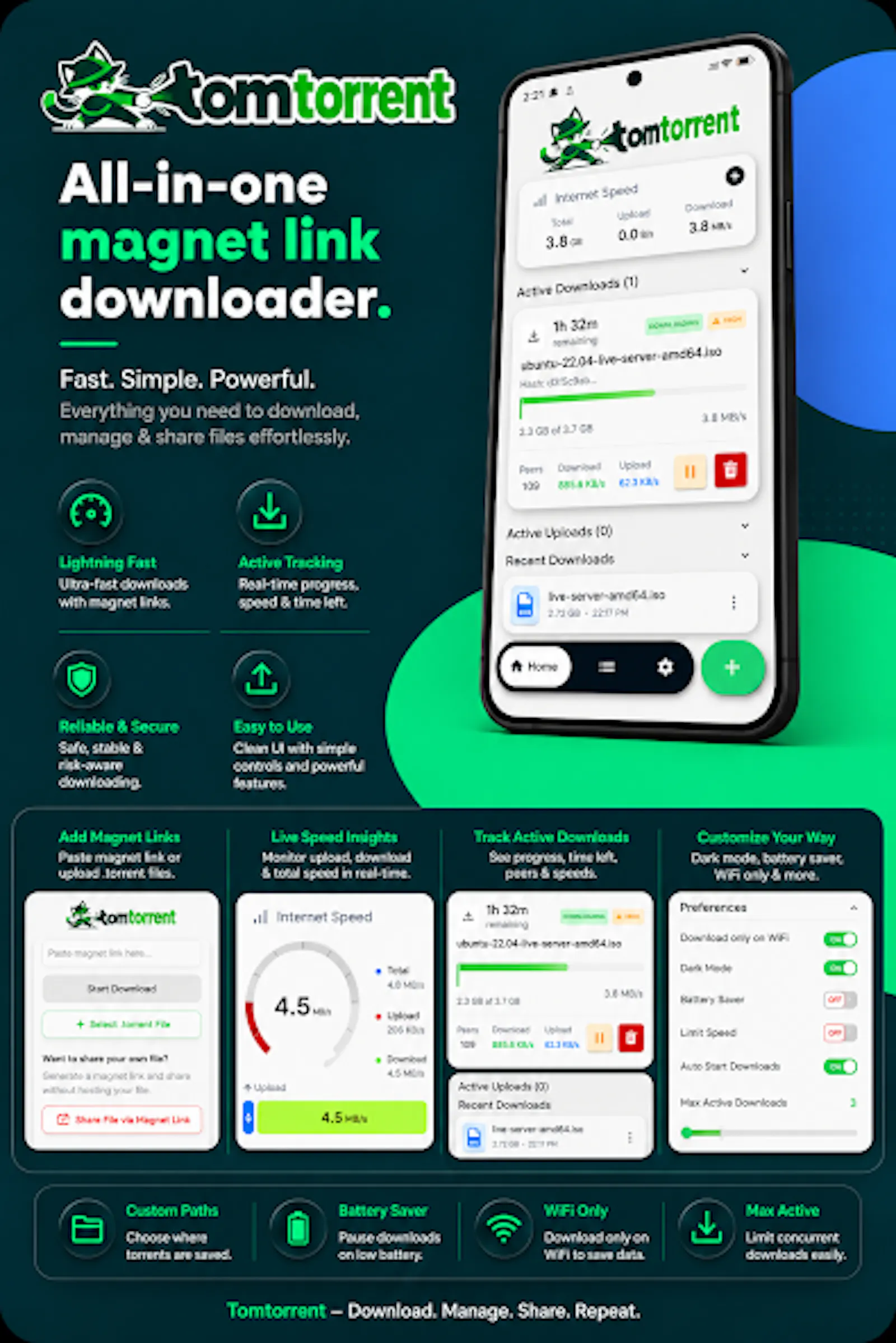 Tomtorrent screenshot 2