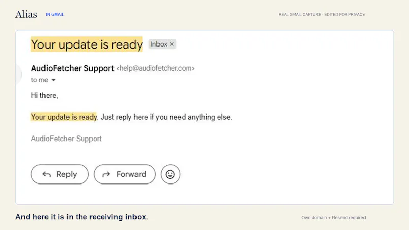Alias screenshot 3
