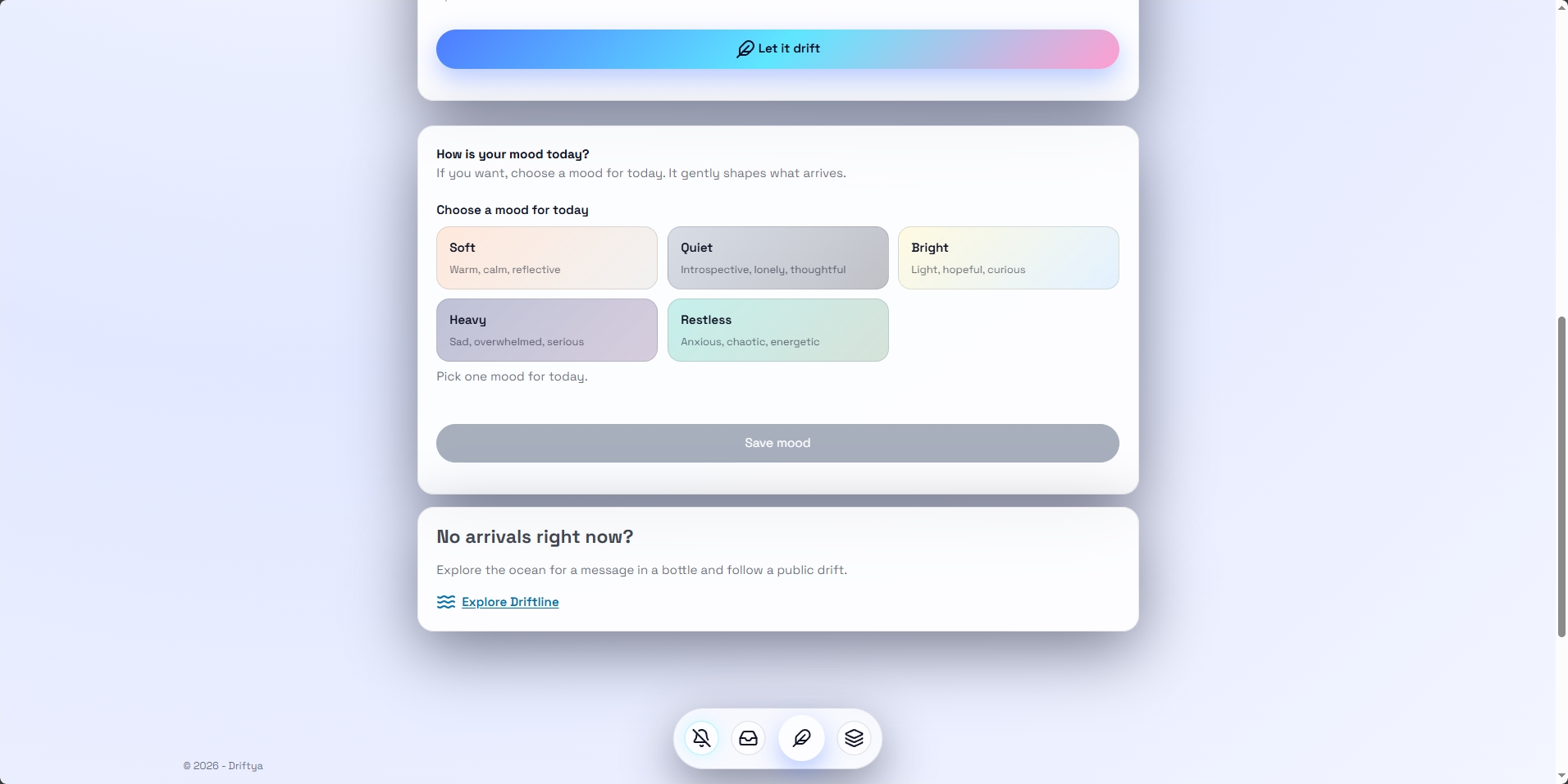 Driftya - Screenshot 5 showing product features and functionality