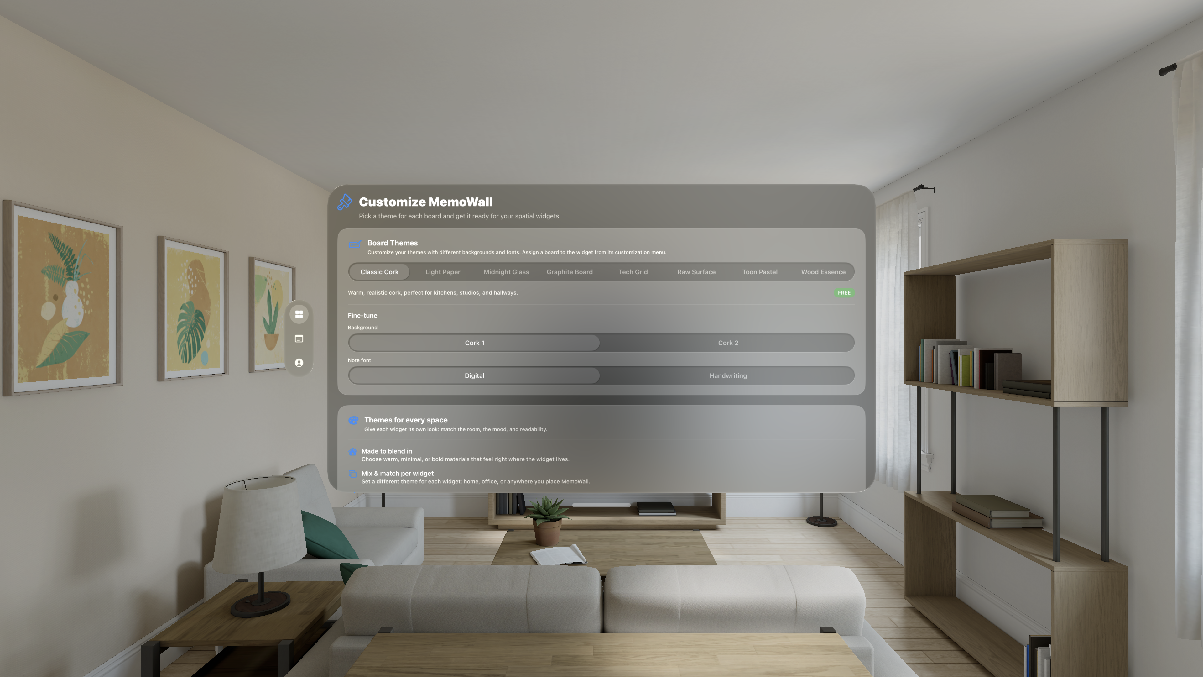 MemoWall - Screenshot 5 showing product features and functionality