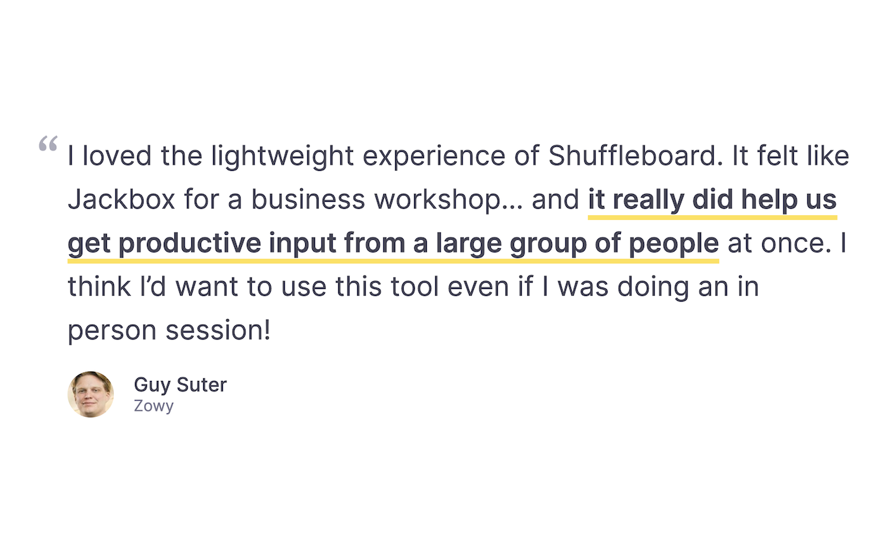 Shuffleboard gallery image