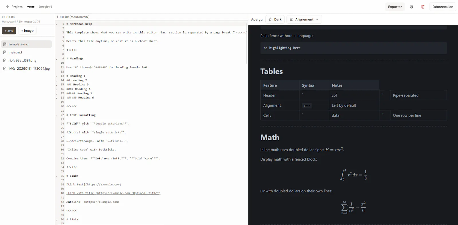 SlateDocs screenshot 2