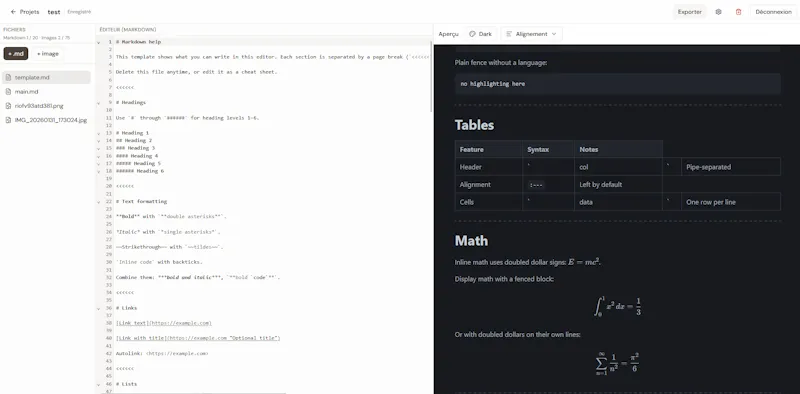 SlateDocs screenshot 2