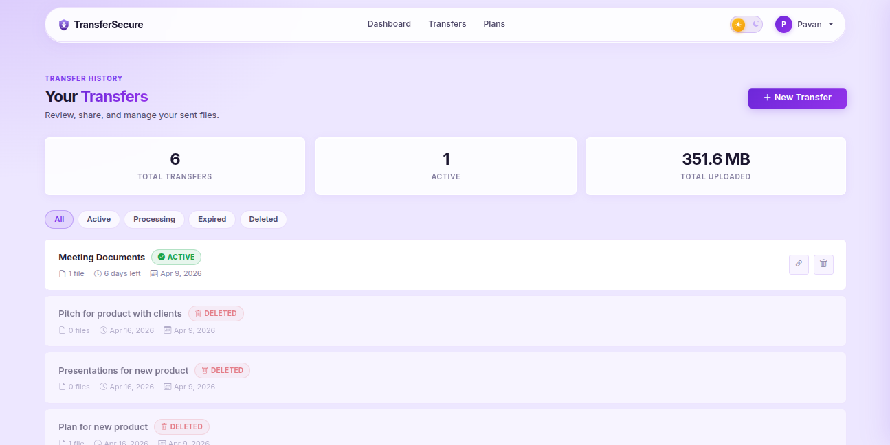 TransferSecure gallery image