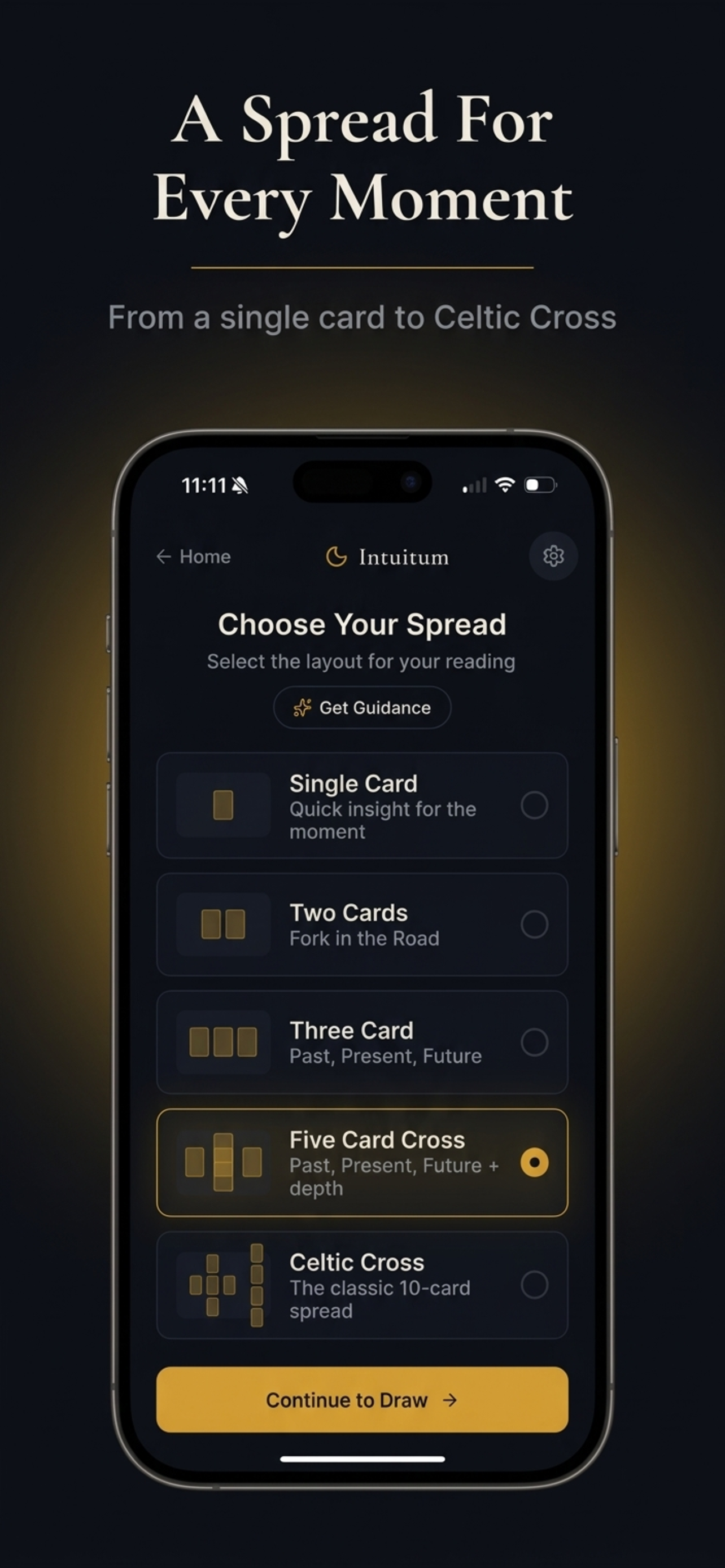 Intuitum: Pocket Tarot AI for Daily Life gallery image