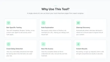 Robots.txt Tester gallery image
