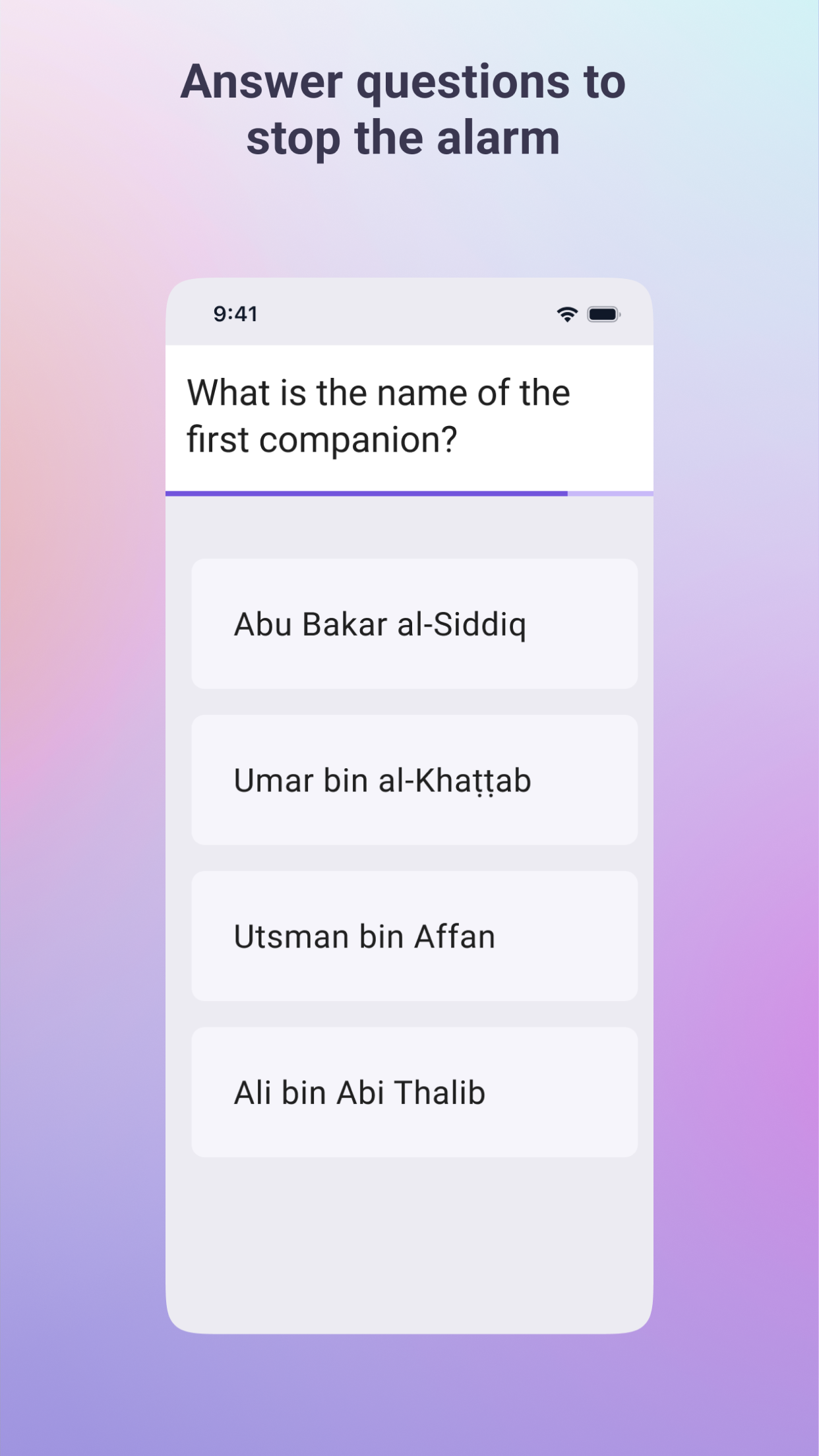 Fajr App iOS - Ihr Begleiter, um leicht für das Fajr -Gebet aufzuwachen Medien 3