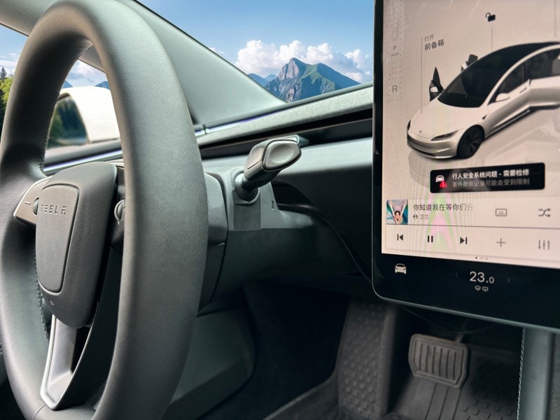 Tesla Turn Segnal e cambio di cambio gambi - Tesla Turn Segnal e cambio di cambio gambi media 4