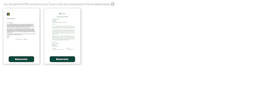 AI Cover Letter Builder gallery image