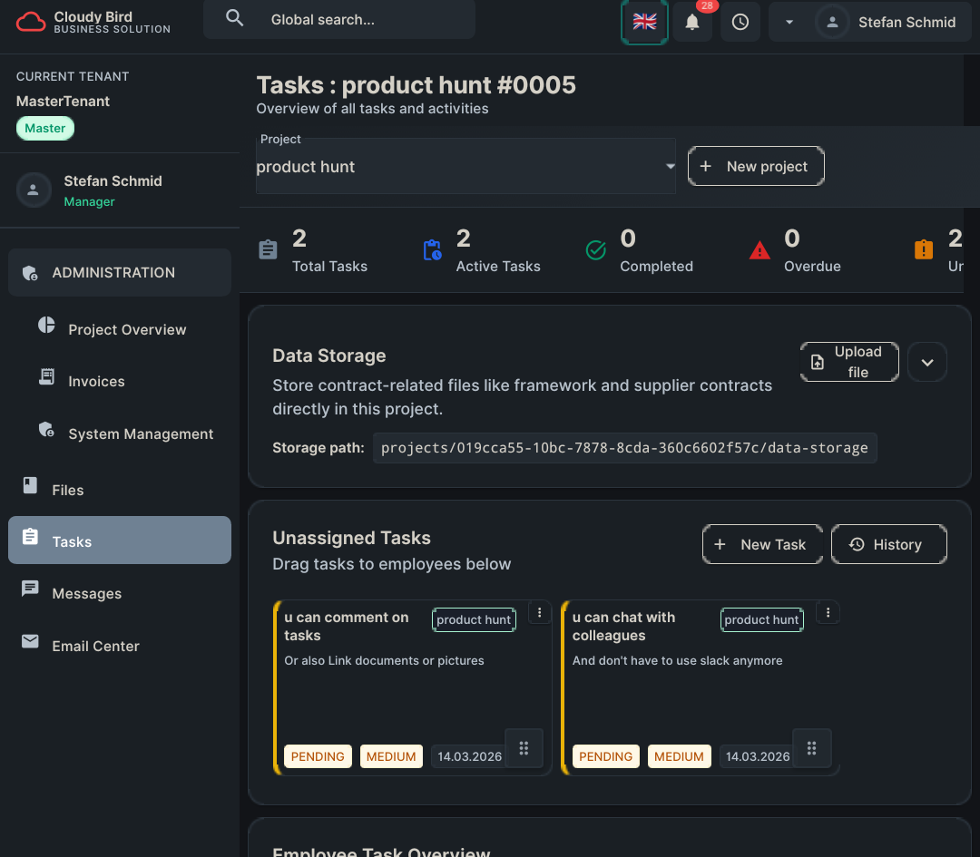 CloudyBird - Screenshot 3 showing product features and functionality