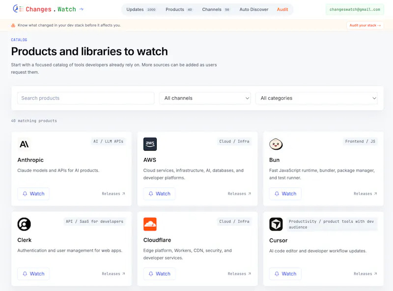 Changes.Watch screenshot 6