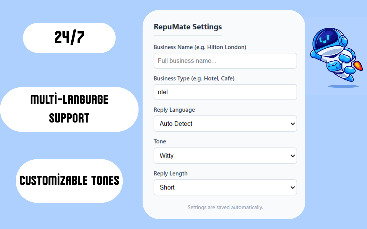 RepuMate - Screenshot 3 showing product features and functionality