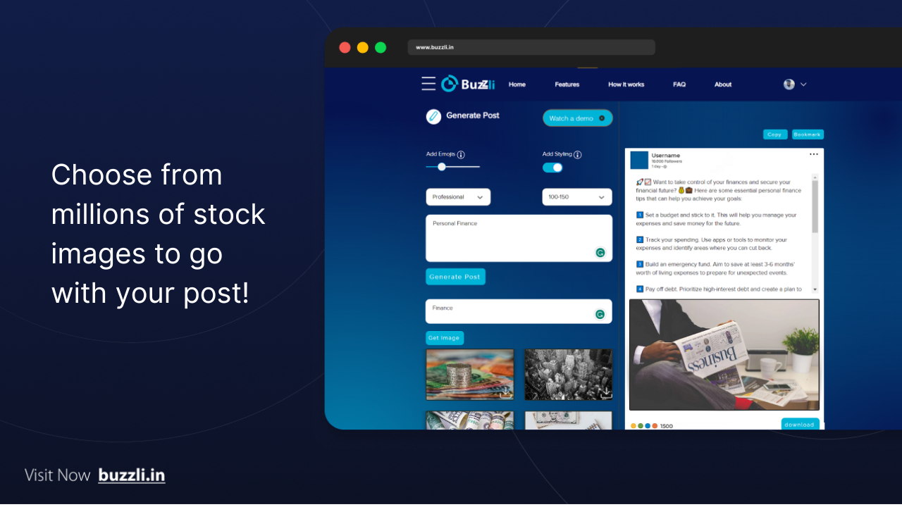 Gekneusd - De perfecte LinkedIn -schrijfassistent aangedreven door AI media 6