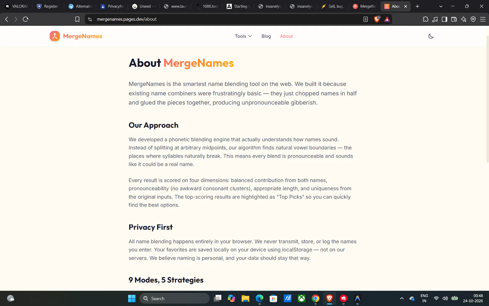 MergeNames screenshot 4