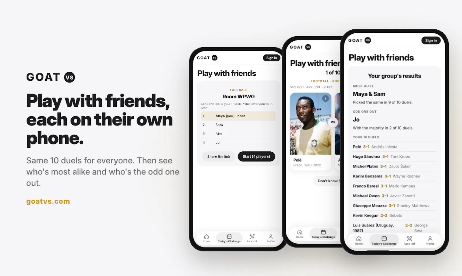 GOATvs screenshot 2
