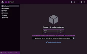 Podman Desktop Companion gallery image