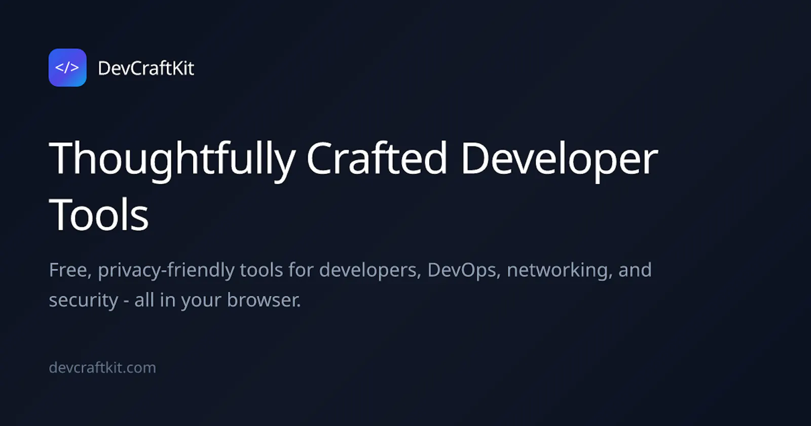 DevCraftKit screenshot 1