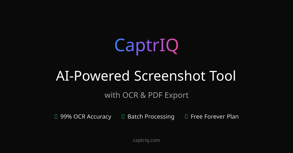 CaptrIQ gallery image