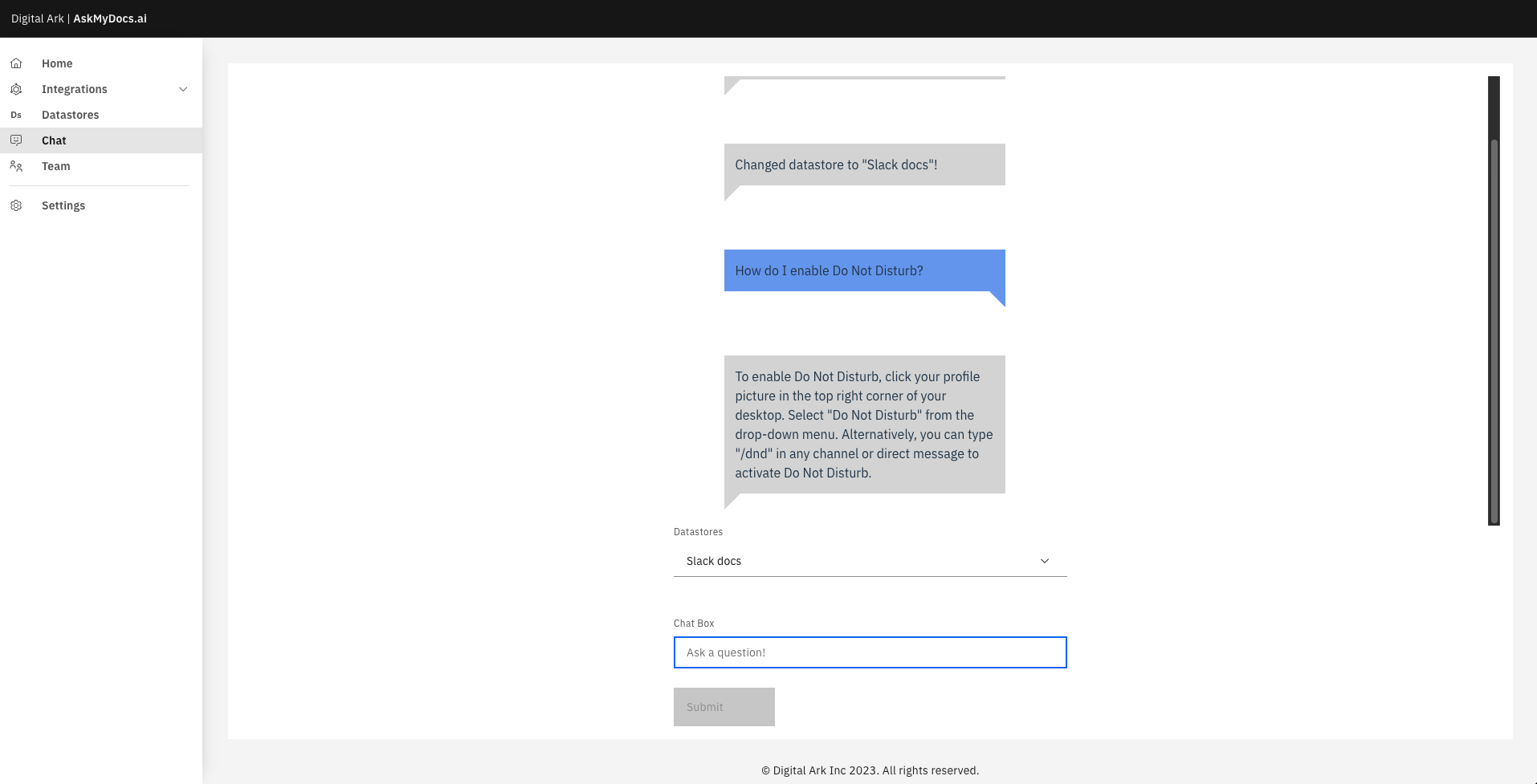 AskMyDocs.ai - Ottieni risposte precise e istantanee direttamente dai tuoi documenti media 6