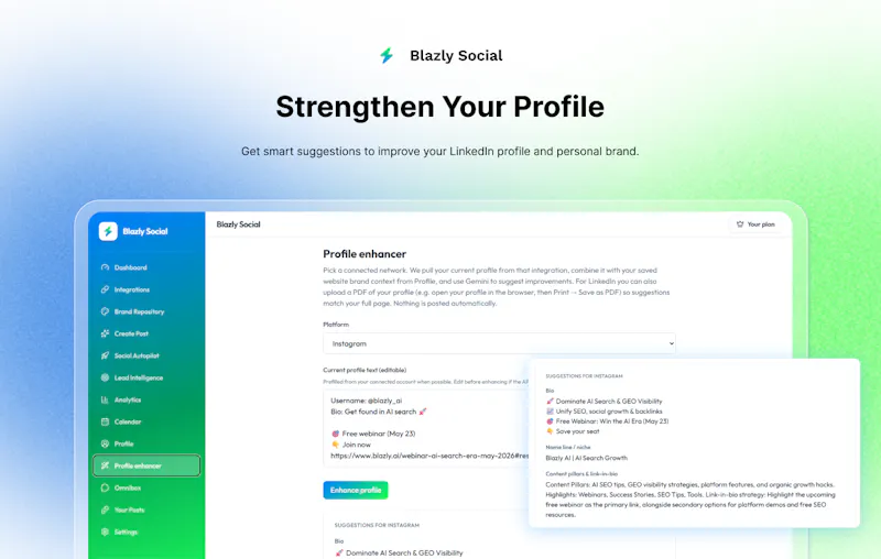 Blazly Social screenshot 7