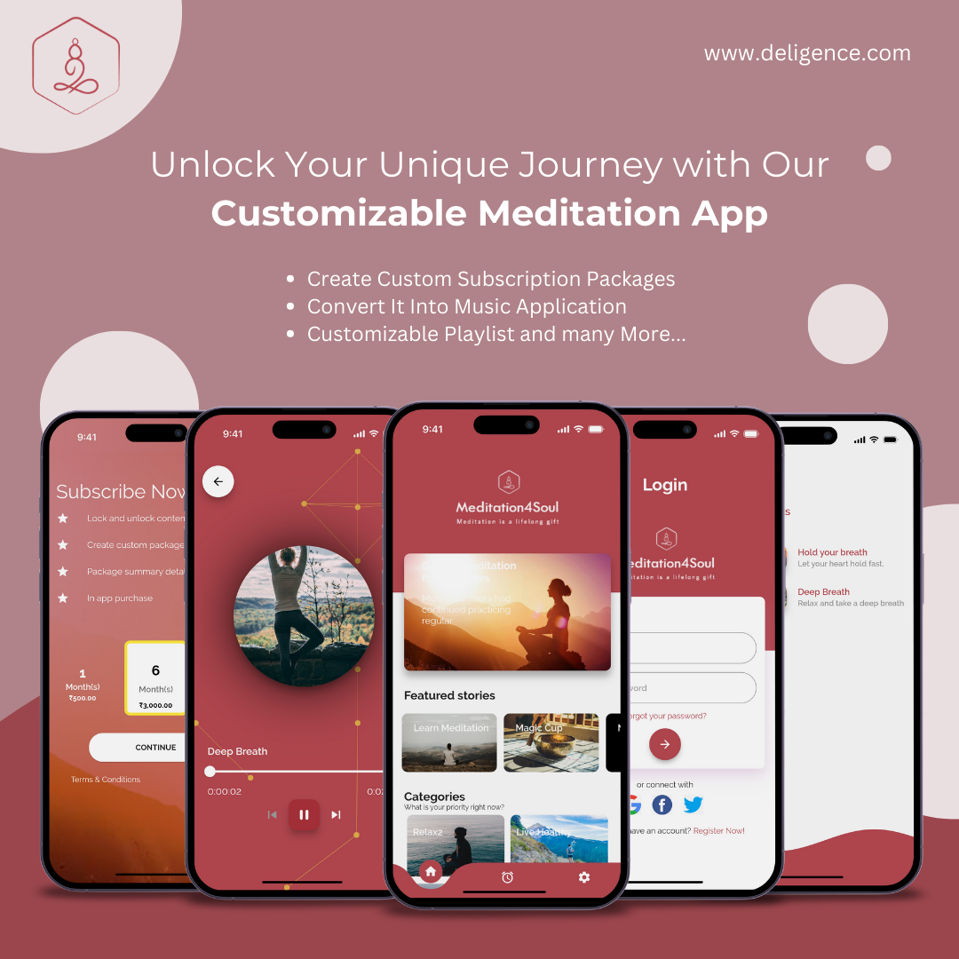 Meditation4soul - พร้อมที่จะใช้การพัฒนาแอพการทำสมาธิแบบไดนามิก media 2