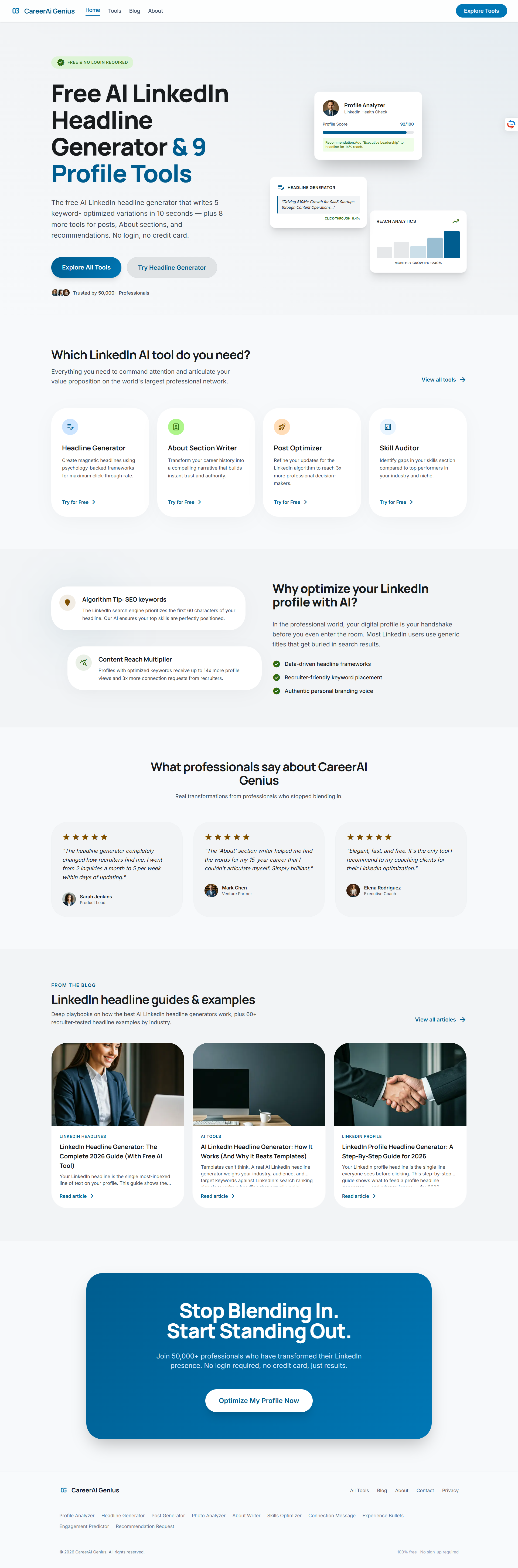 CareerAI Genius gallery image