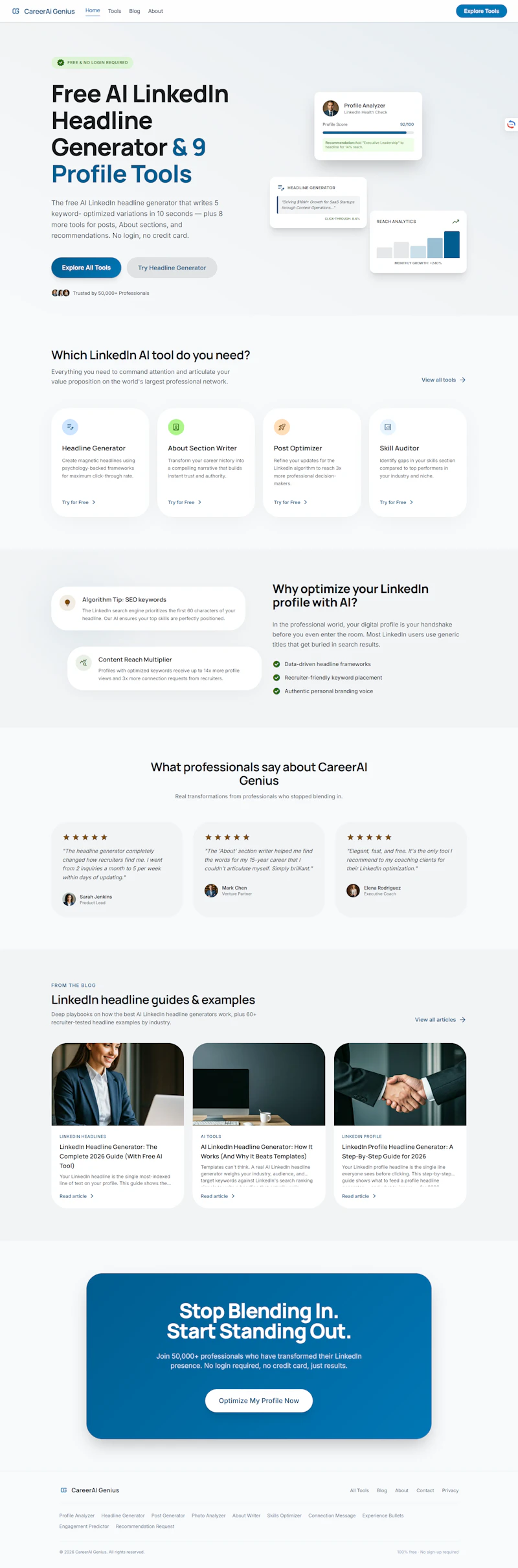 CareerAI Genius screenshot 1
