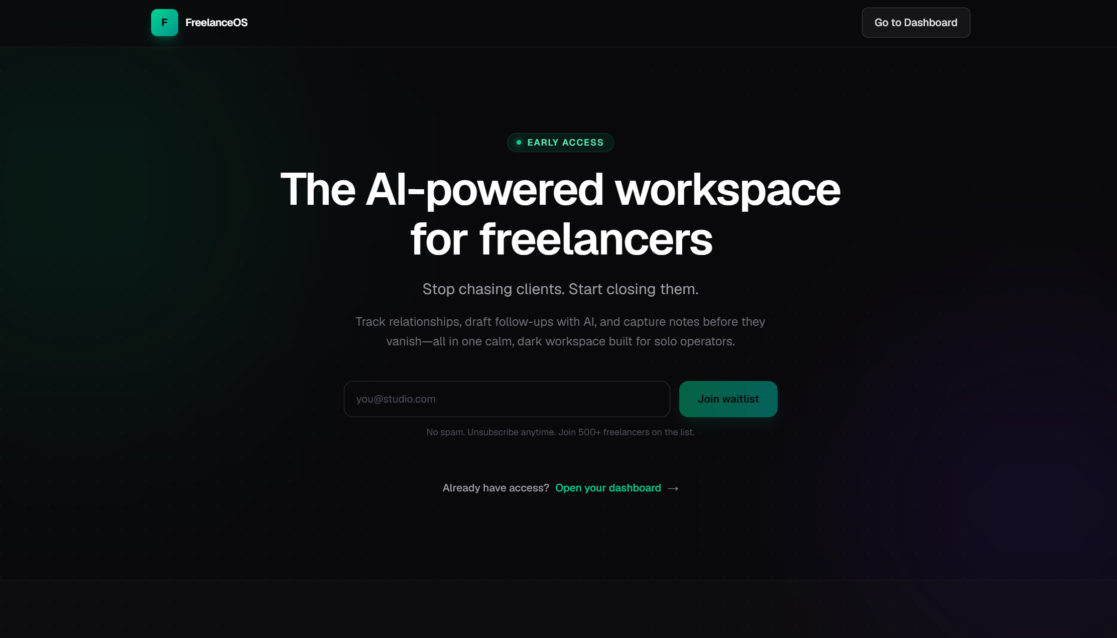  FreelanceOS gallery image