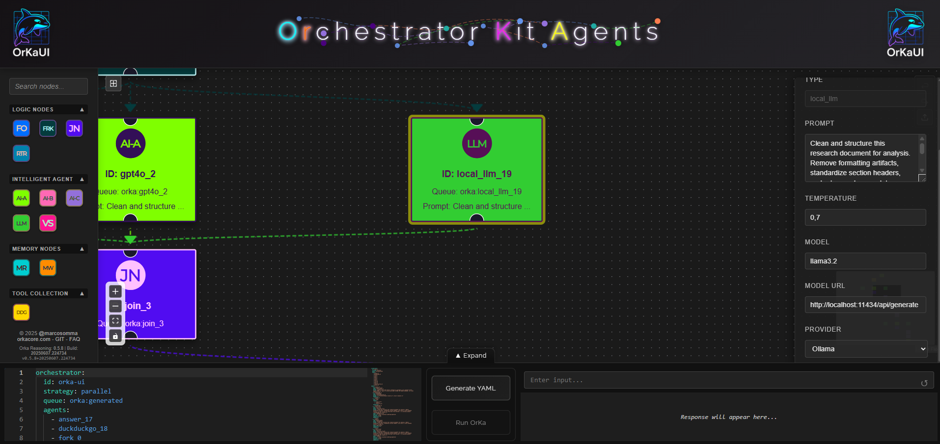 OrKa - Orchestrator Kit for Agentic gallery image