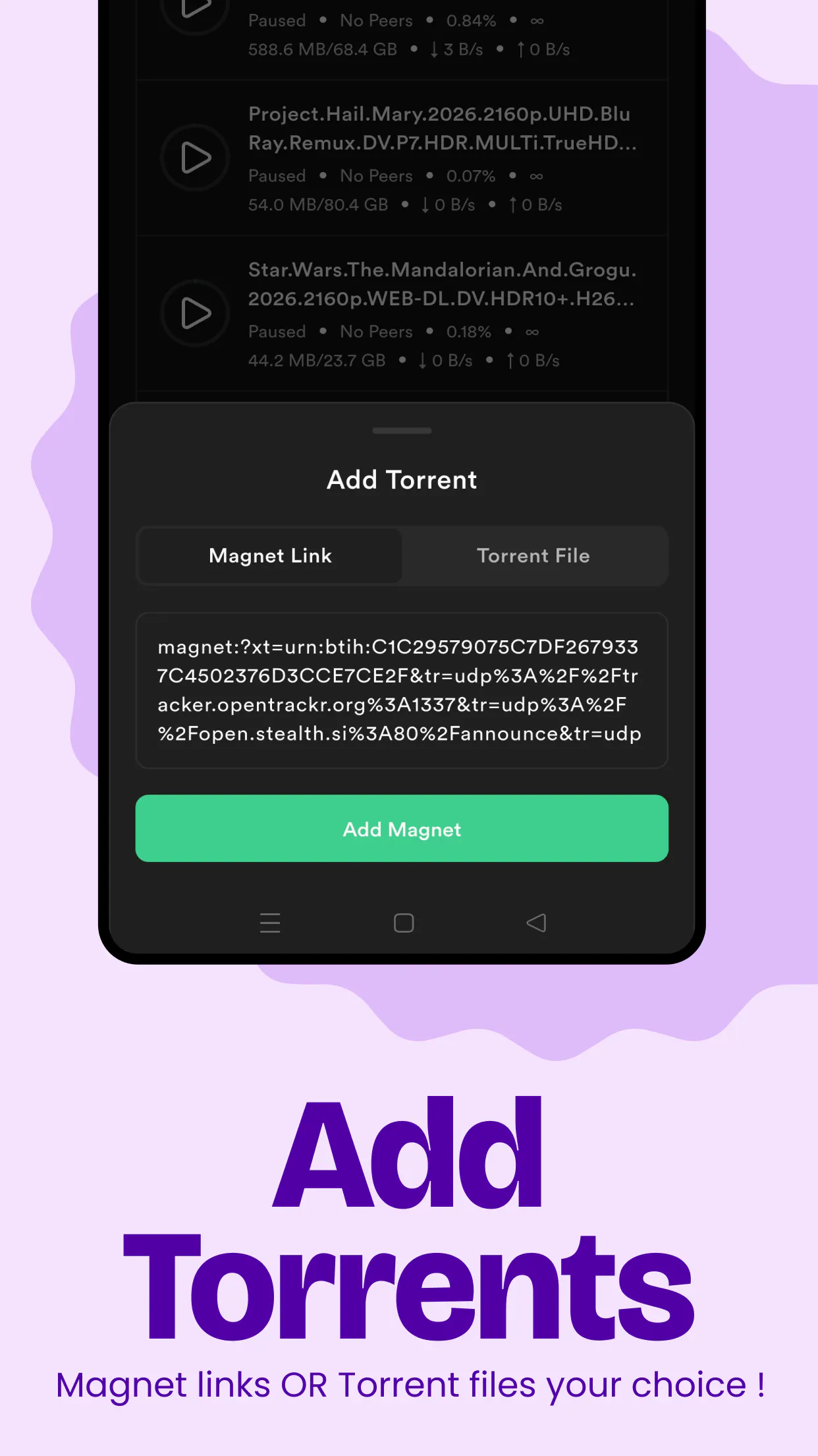 Flutor - Torrent Downloader gallery image