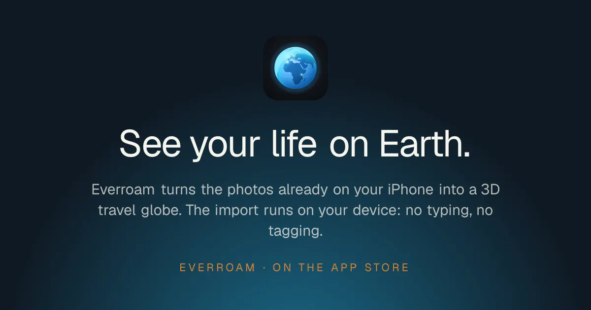 Everroam: Travel Map & Globe gallery image