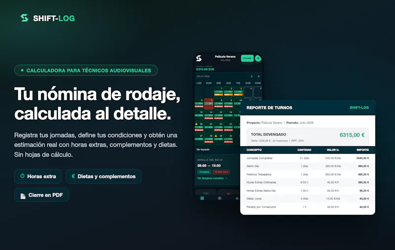 Shift-Log screenshot 1