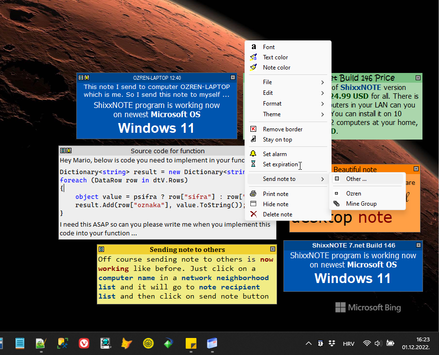 ShixxNOTE – Notes & LAN Messaging gallery image