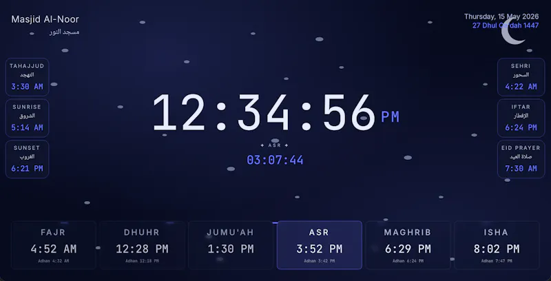 Salah Clock screenshot 16