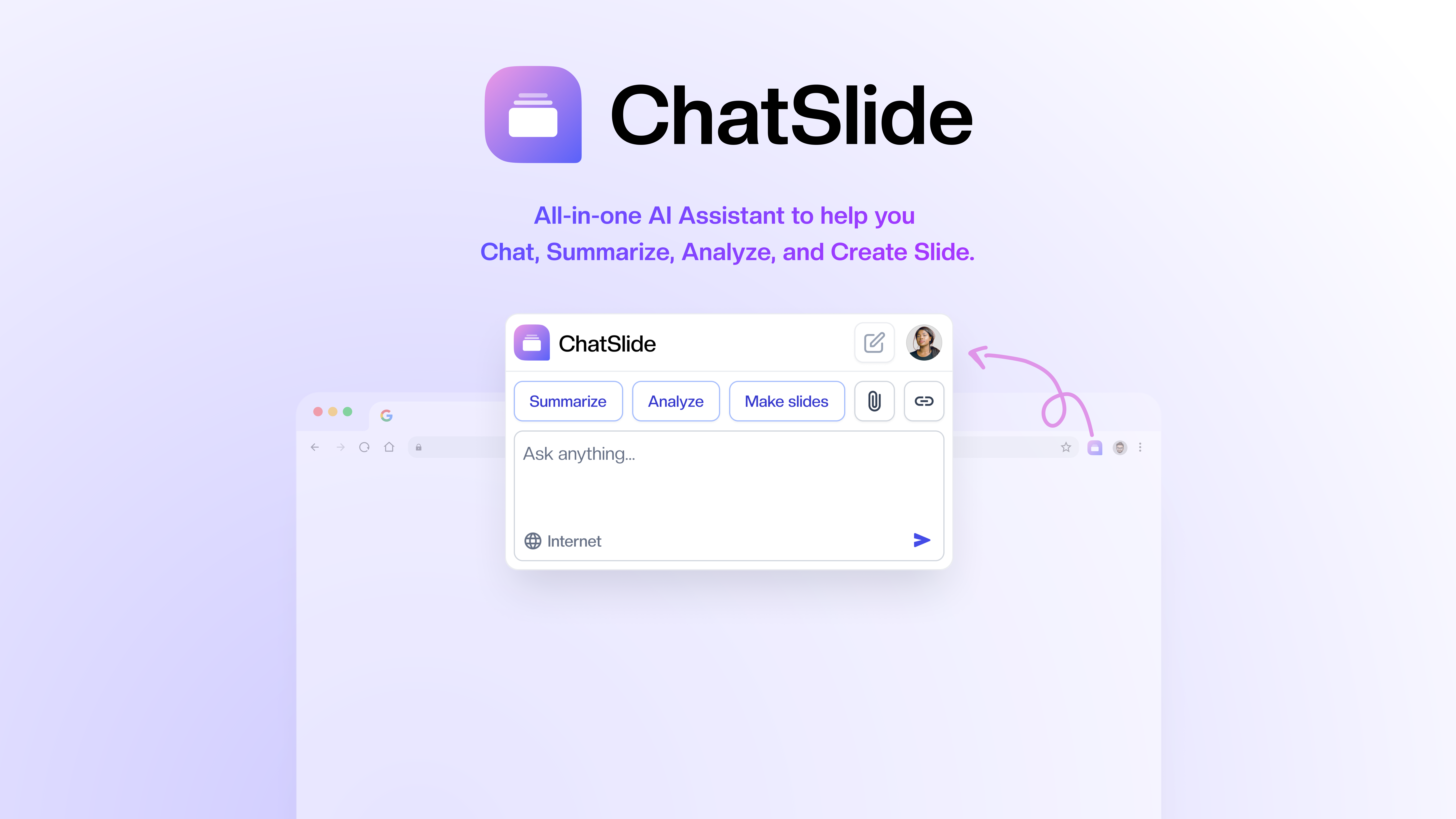 chatslide-ai - AI assistant for generating slides and video