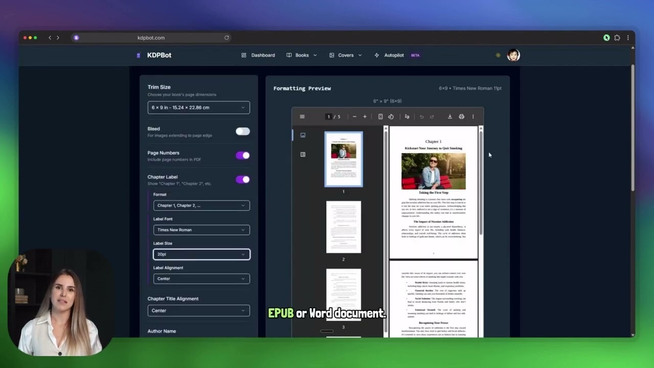 KDPbot gallery image