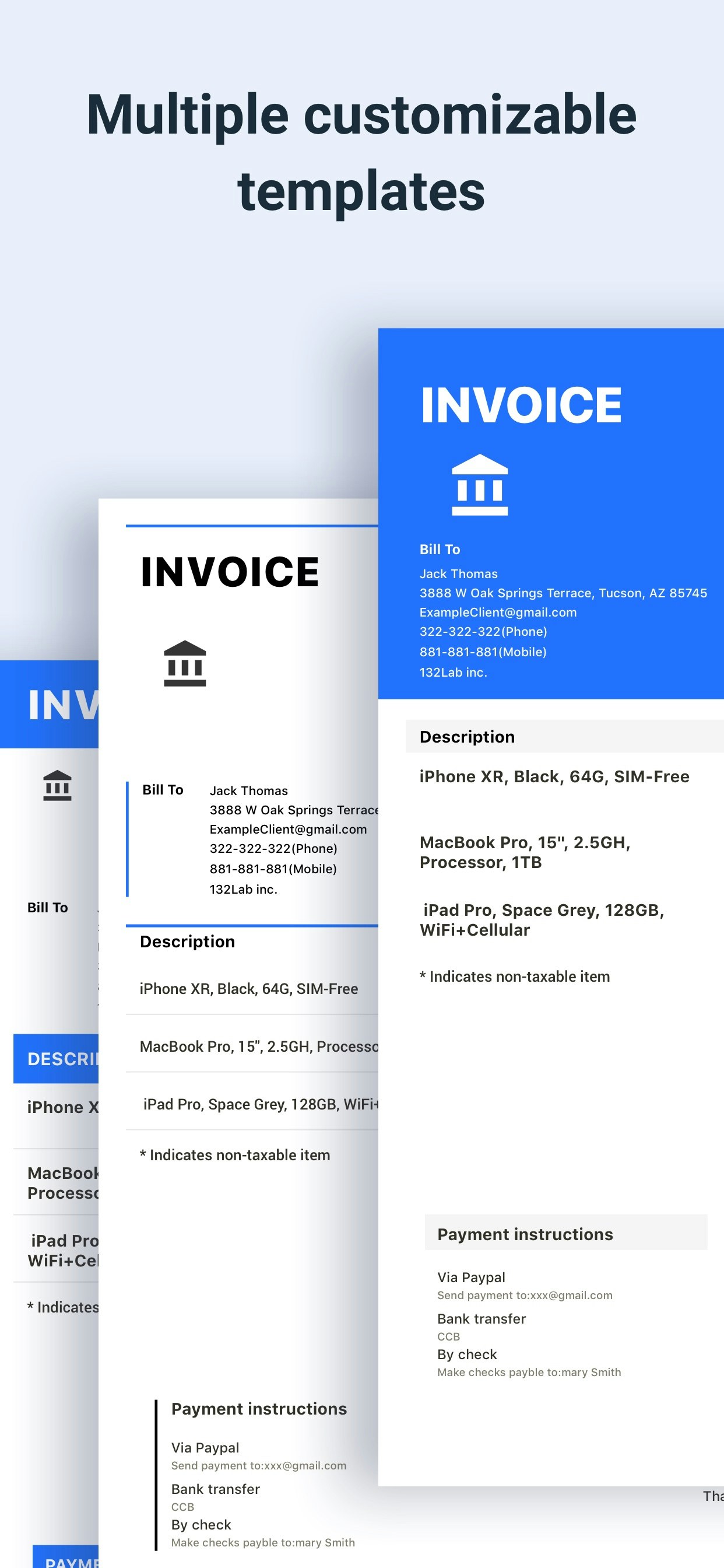 Invoice App gallery image